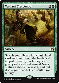 Verdant Crescendo - Planeswalker Deck Exclusive