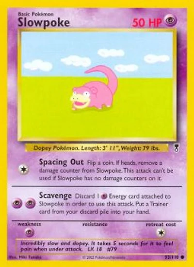 Slowpoke - 93/110 - Common