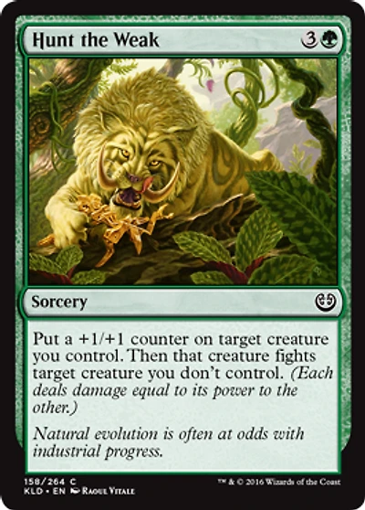 Hunt the Weak - Foil