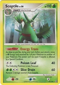 Sceptile - 10/100 - Non Holo Raging Sea Theme Deck Exclusive