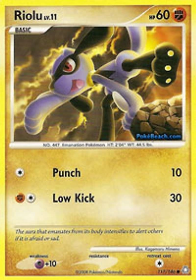 Riolu - 117/146 - Common