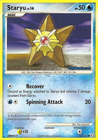 Staryu - 122/146 - Common