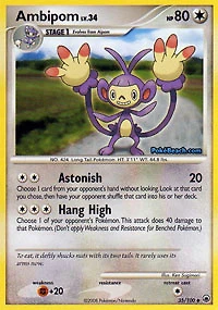 Ambipom - 35/100 - Uncommon