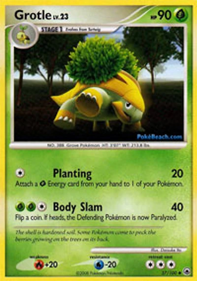 Grotle - 37/100 - Uncommon