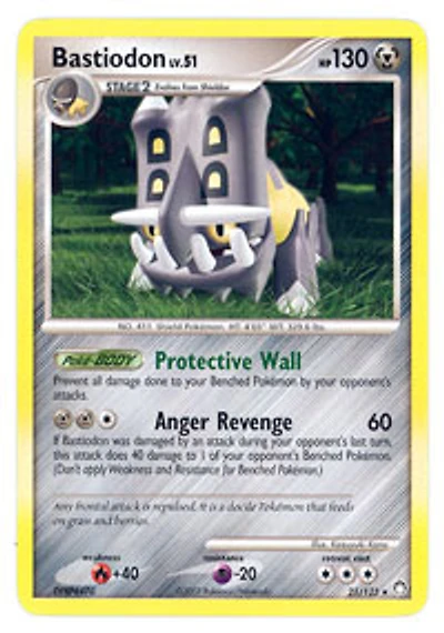 Bastiodon - 21/123 - Rare