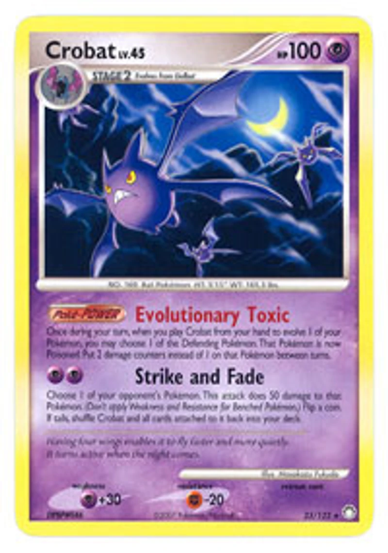 Crobat - 23/123 - Rare