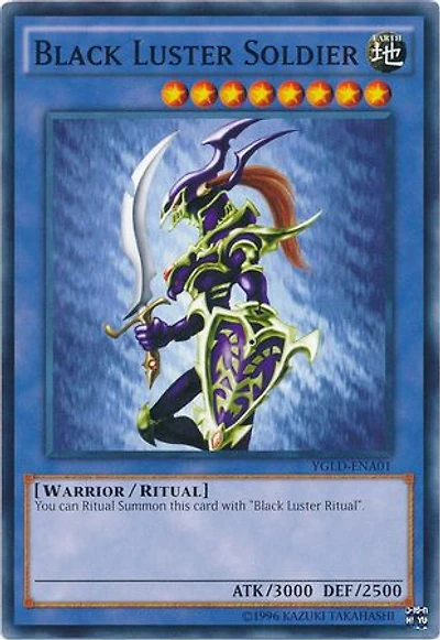 Black Luster Soldier - YGLD-ENA01 - Common - Unlimited Edition