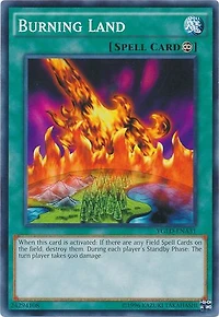 Burning Land - YGLD-ENA31 - Common - Unlimited Edition