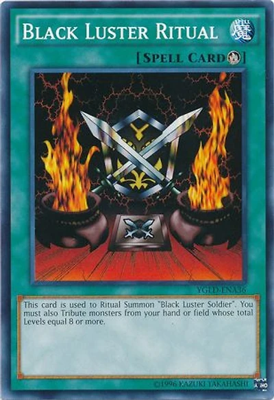 Black Luster Ritual - YGLD-ENA36 - Common - Unlimited Edition