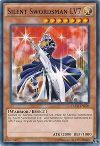 Silent Swordsman LV7 - YGLD-ENC06 - Common - Unlimited Edition