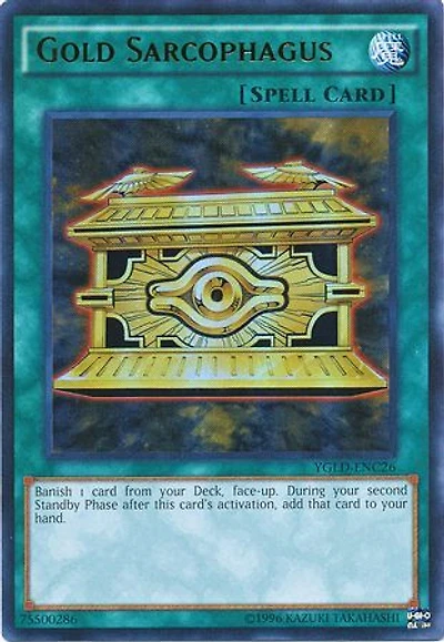 Gold Sarcophagus - YGLD-ENC26 - Ultra Rare - Unlimited Edition