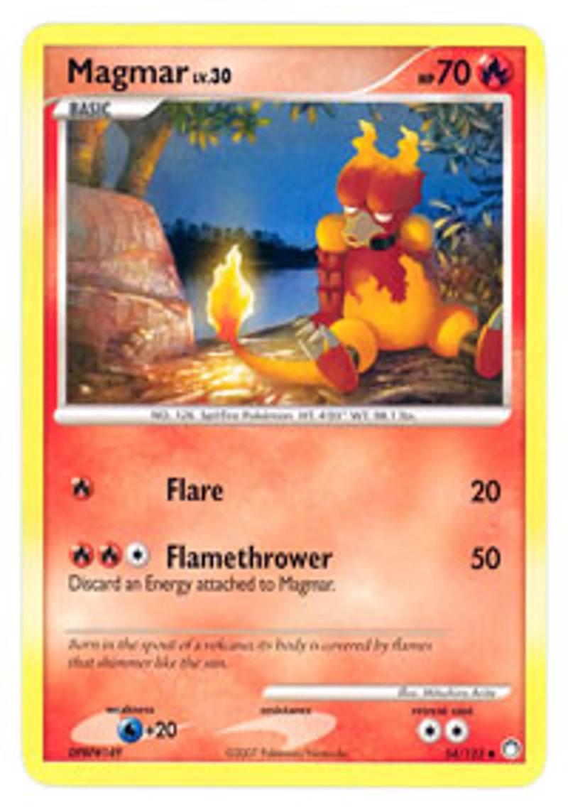 Magmar - 54/123 Uncommon