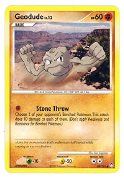 Geodude - 84/123 Common