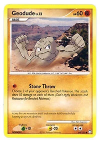 Geodude - 84/123 Common