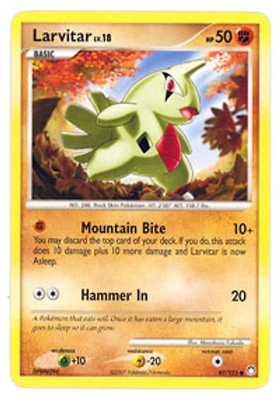 Larvitar - 87/123 Common