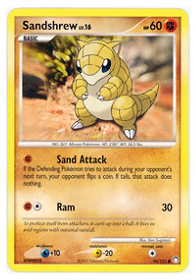 Sandshrew - 96/123 Common