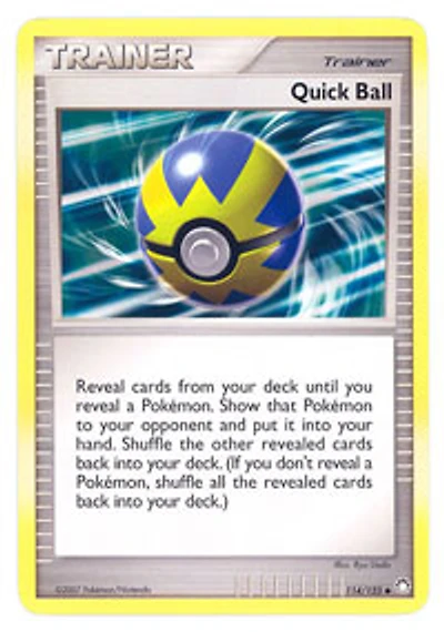 Quick Ball - 114/123 - Uncommon