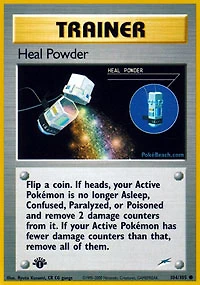 Heal Powder - 104/105 - Common - 1st Edition