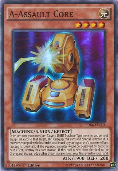 A-Assault Core - SDKS-EN001 - Super Rare - 1st Edition