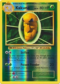 Kakuna - 6/108 - Uncommon - Reverse Holo