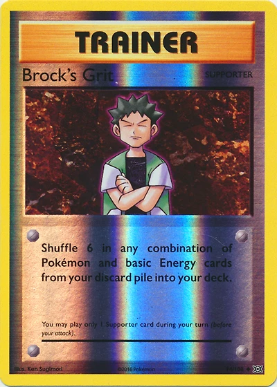 Brock's Grit - 74/108 Uncommon Reverse Holo