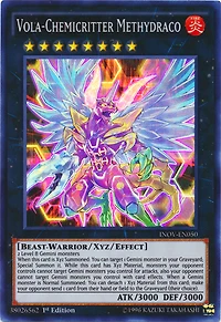 Vola-Chemicritter Methydraco - INOV-EN050 Super Rare 1st Edition