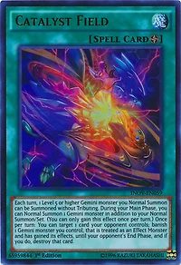 Catalyst Field - INOV-EN059 - Ultra Rare - 1st Edition