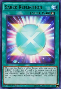 Saber Reflection - INOV-EN090 - Rare - 1st Edition