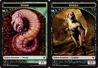 Worm Token // Zombie Token