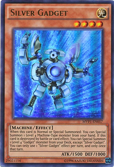 Silver Gadget - MVP1-EN017 - Ultra Rare - Unlimited Edition