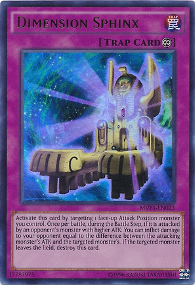 Dimension Sphinx - MVP1-EN023 - Ultra Rare - Unlimited Edition