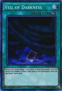 Veil of Darkness - DESO-EN052 Super Rare 1st Edition
