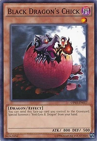 Black Dragon's Chick - OP03-EN017 - Common - Unlimited Edition