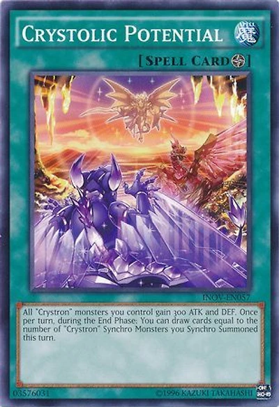 Crystolic Potential - INOV-EN057 - Common - Unlimited Edition