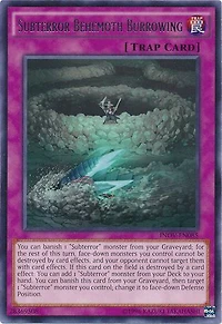 Subterror Behemoth Burrowing - INOV-EN085 - Rare - Unlimited Edition
