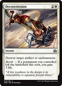 Decommission - Foil