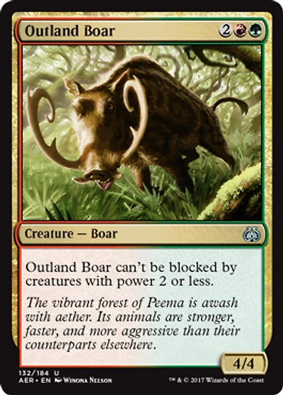 Outland Boar - Foil