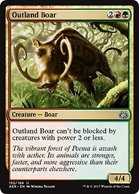 Outland Boar - Foil