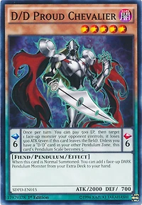 D/D Proud Chevalier - SDPD-EN015 - Common - 1st Edition