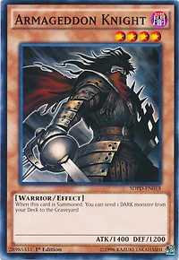 Armageddon Knight - SDPD-EN018 - Common - 1st Edition