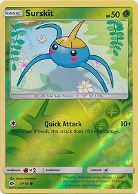 Surskit - 7/149 - Common - Reverse Holo