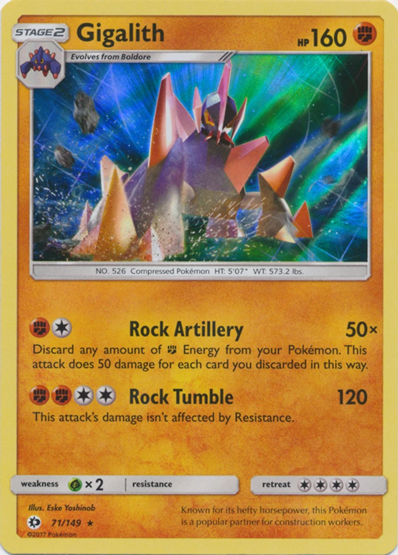 Gigalith - 71/149 - Holo Rare