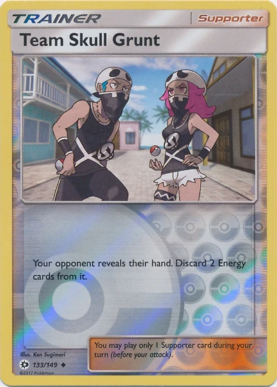 Team Skull Grunt - 133/149 - Uncommon - Reverse Holo