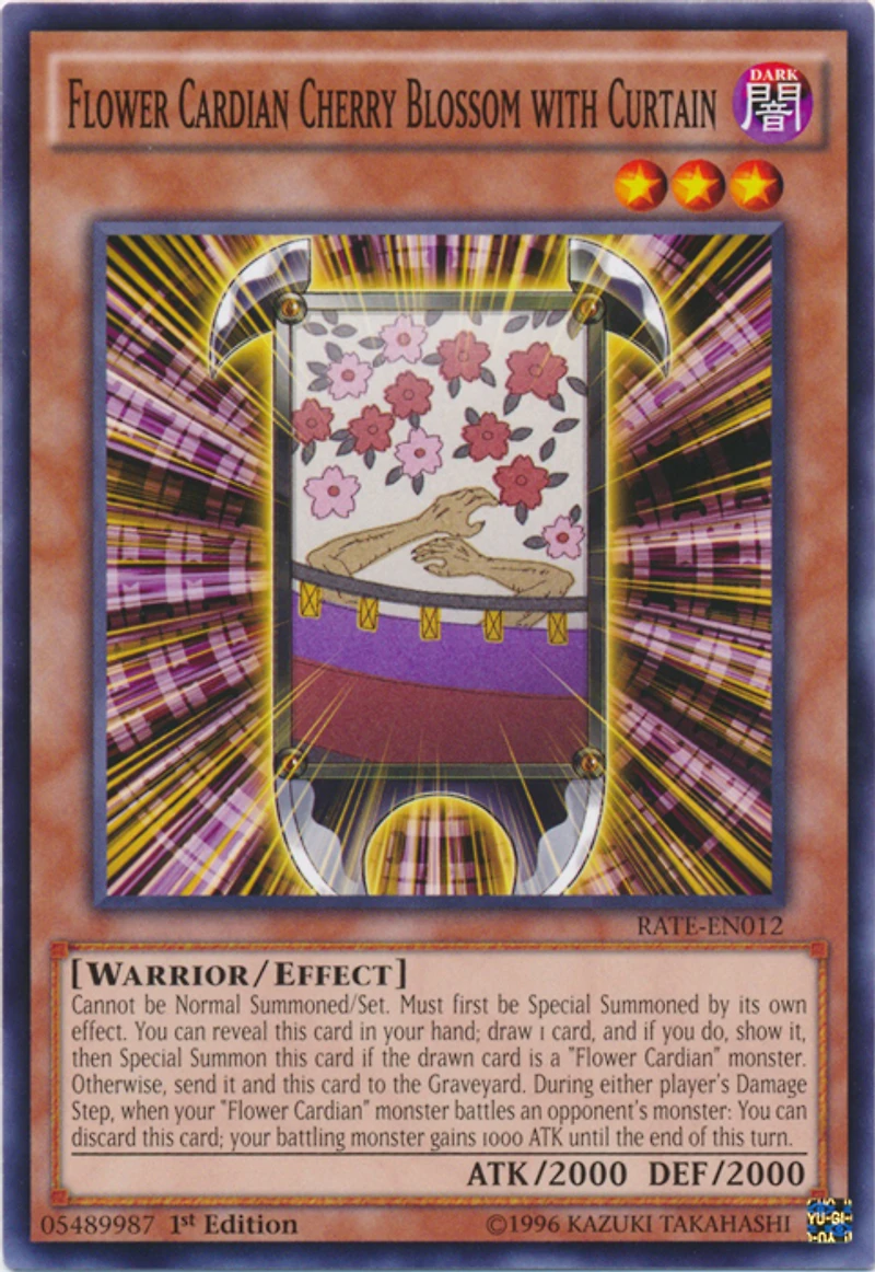 Flower Cardian Cherry Blossom with Curtain - RATE-EN012 - Common - 1st Edition