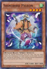 Shinobird Pigeon - RATE-EN024 - Common