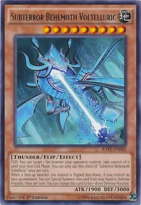 Subterror Behemoth Voltelluric - RATE-EN084 - Rare - 1st Edition