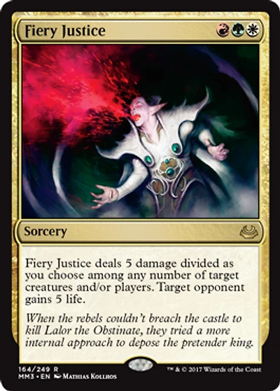 Fiery Justice - Foil