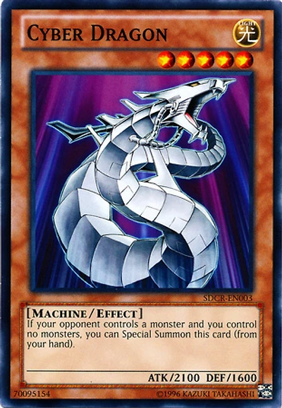 Cyber Dragon () - SDCR-EN003 - Common