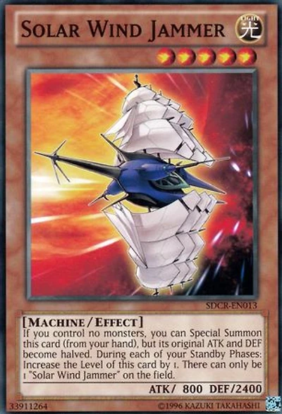 Solar Wind Jammer - SDCR-EN013 - Common - Unlimited Edition