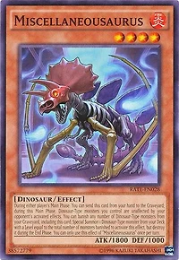 Miscellaneousaurus - RATE-EN028 - Common - Unlimited Edition